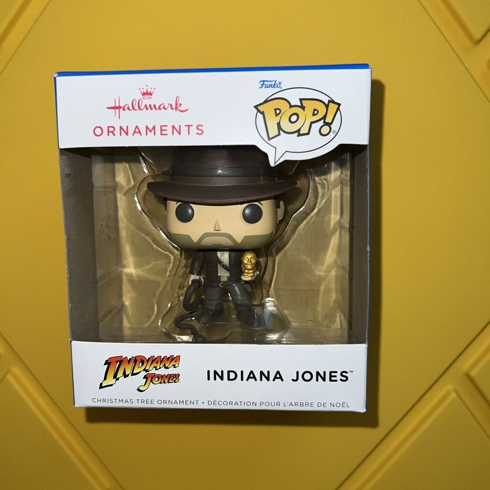 NEW Funko Pop Hallmark 2023 Christmas Ornament Indiana Jones Walmart Exclusive!‎